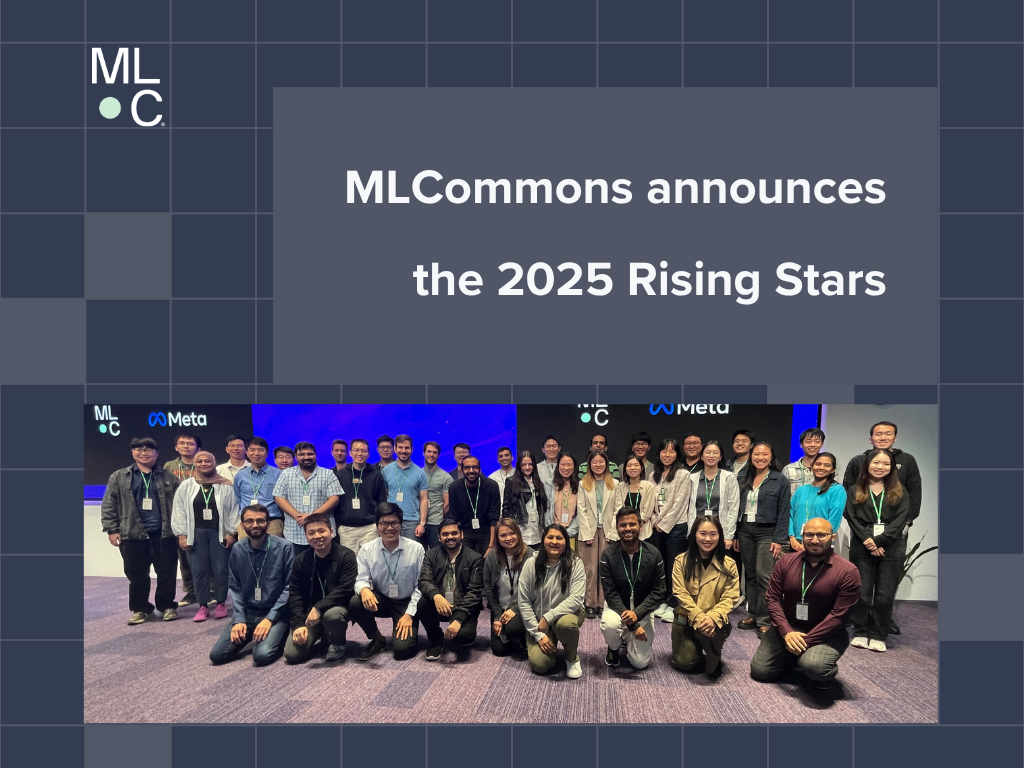 MLCommons rising stars cohort of 2025